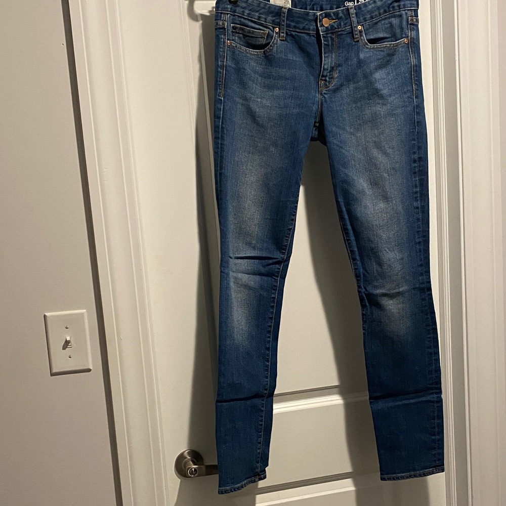 GAP Women's Blue Skinny Jeans, Size 29L